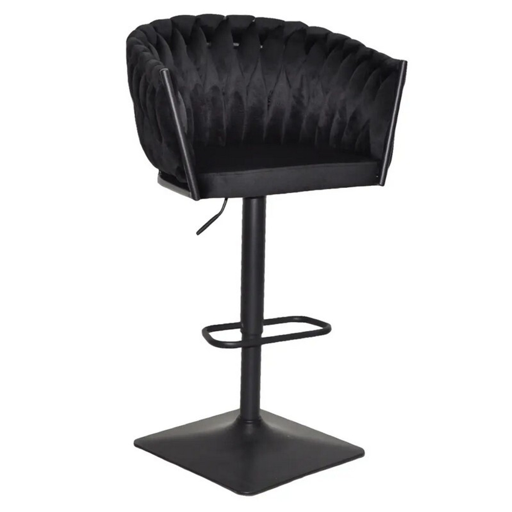 Стільчик для визажу Lolita Velor Black