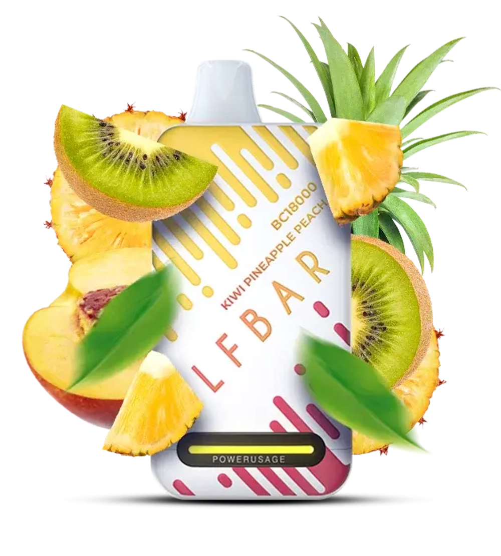 Elf Bar BC18000 - Kiwi Pineapple Peach (5% nic)