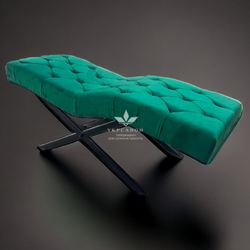 Анатомическая кушетка Mark 444-06 с пуговицами для лашмейкеров и бровистов