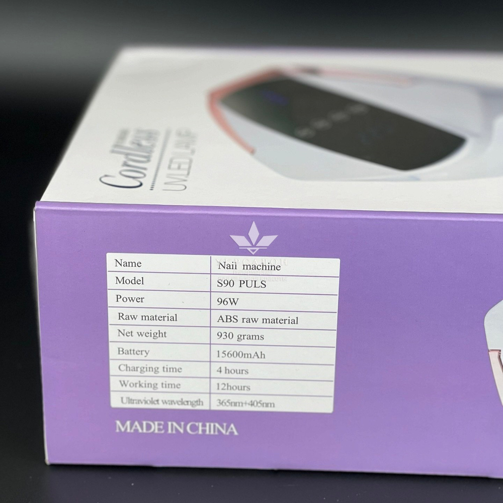 Лампа для маникюра с аккумулятором LED+UV Cordless S90 plus