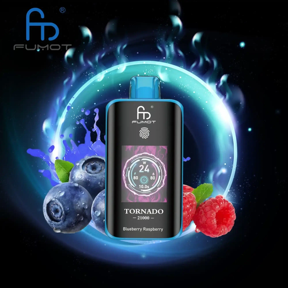 RandM Tornado 25000 - Blueberry Raspberry 5%