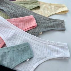 Стрінги в широкий рубчик