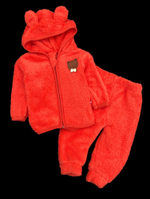 Костюм 2 в 1: кофта, штани "Ведмедик", набивна махра ТМ "Murat Baby" (80 см)