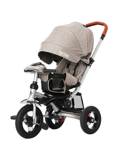 Дитячий триколісний велосипед TILLY TRAVEL T-387/1 з колясочною ручкою
