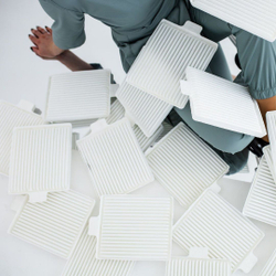 Комплект універсальних 5 штук HEPA фільтрів для витяжок Teri