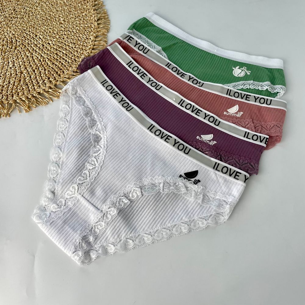 Сліпи в рубчик з написом