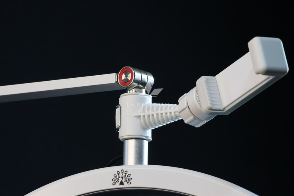 Безтіньова настільна Led лампа на струбціні HD-M3X Global Fashion, 20 Вт, біла