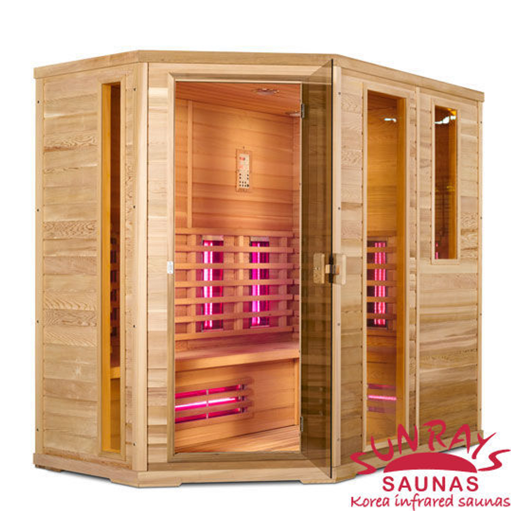 Инфракрасная сауна Elite Pentagonal    ( 6 - 7 мест или 1 - 2 лежа)