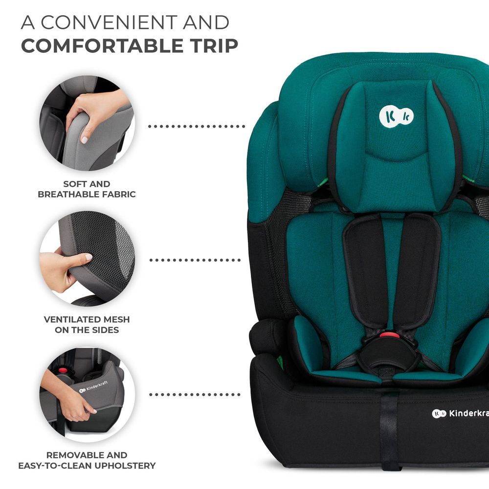 Автокрісло дитяче Kinderkraft Comfort Up i-Size 1/2/3 (9-36 кг)