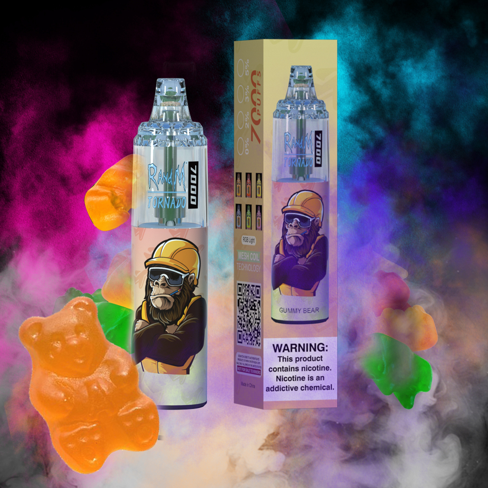 RandM Tornado 7000 2% Gummy Bear