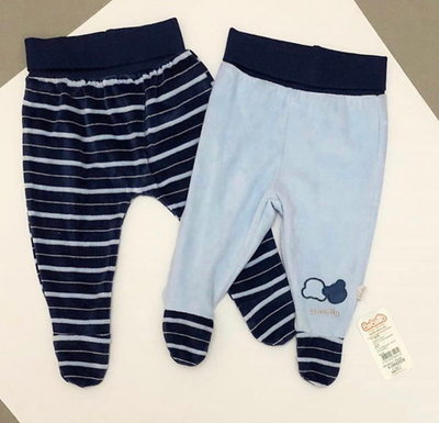 Повзунки, велюр ТМ "Bebetto"