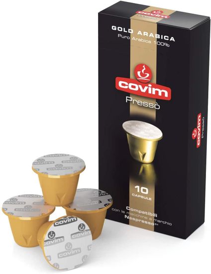 Кофе в капсулах Nespresso Covim Gold Arabica 10 шт