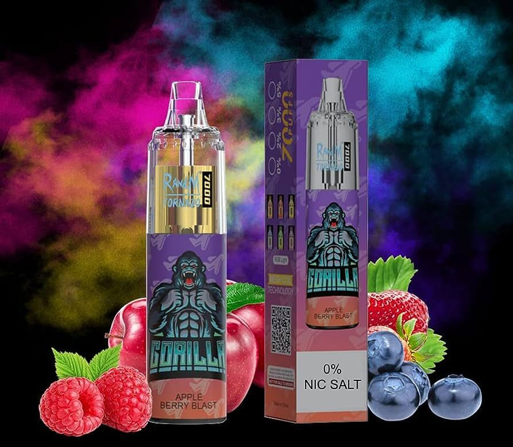 RandM Tornado 7000 Apple Berry Blast 5% nic