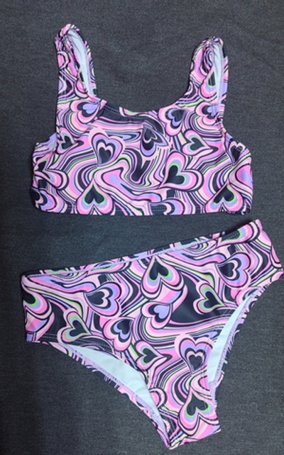 Купальний костюм "Heart", поліестер ТМ "Primark" (116 см)