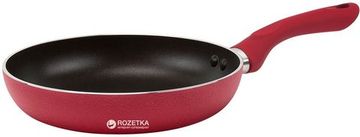 Сковорода Polaris Faktura 28 см Вишнева (Faktura 28FR)