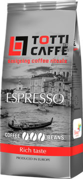 Кава в зернах TOTTI Caffe Espresso 1 кг (8718868141415)
