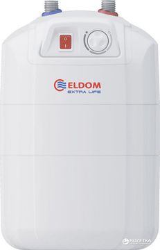 Бойлер ELDOM Extra life 10 під мийкою 2.0 kw 72325PM