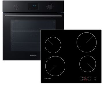 Духова шафа електрична SAMSUNG NV68A1110RB/WT + Варильна поверхня електрична SAMSUNG NZ64T3506AK/WT (комплект)