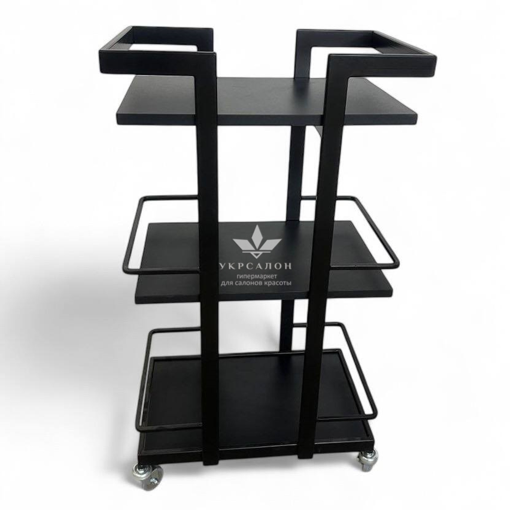 Косметологічний візок Mark 07 Black ДСП