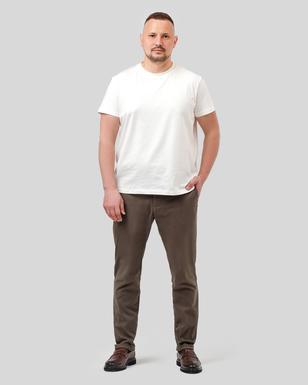 Брюки чоловічі Casual мокко (арт. 2862300103)