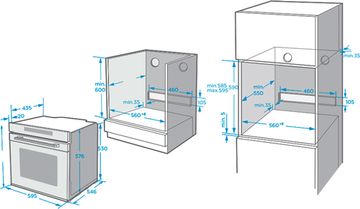 Духова шафа електрична INTERLINE OEG 360 MCS WA