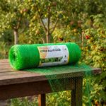 Защитная сетка от птиц 6х10 м (20х20мм). Зеленая. УФ-стабилизированная