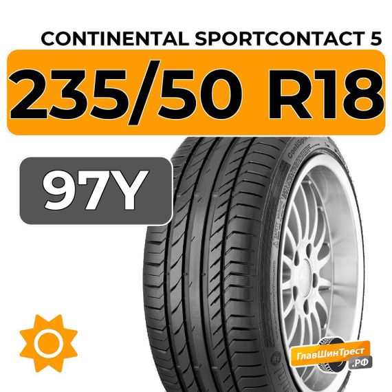 Continental SportContact 5 235/50 R18 97Y