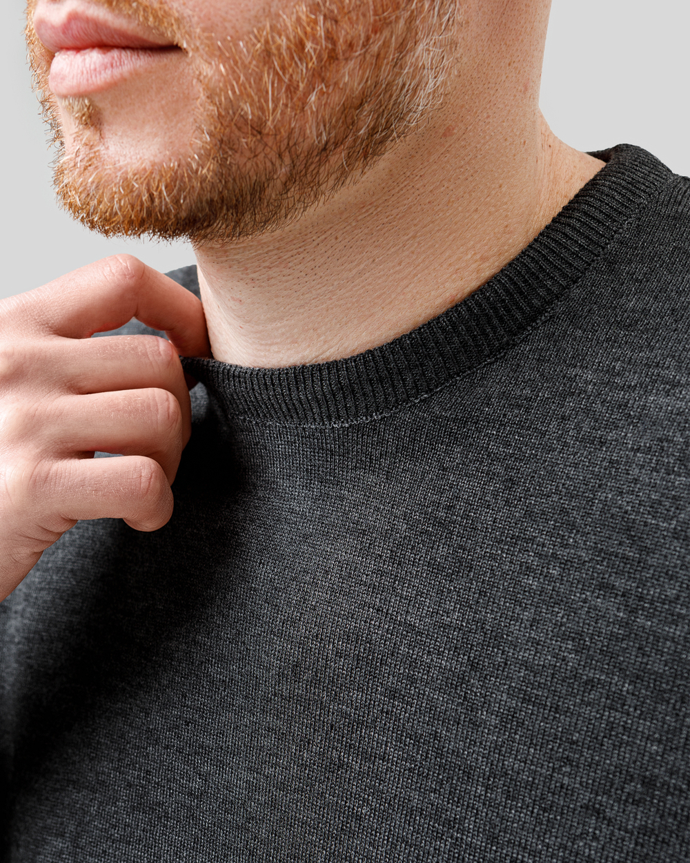 Джемпер чоловічий темно-сірий (арт. 7662300203)