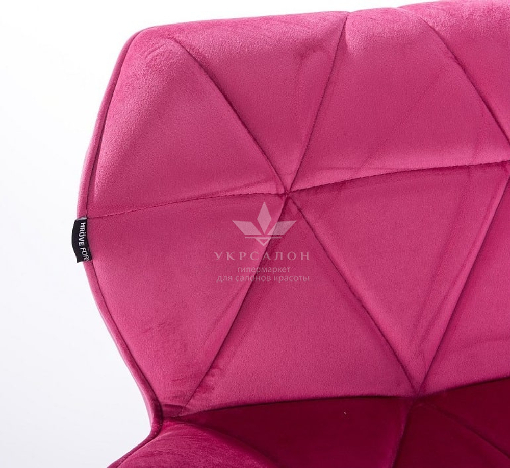 Стільчик клієнта Paris Velor gold cross