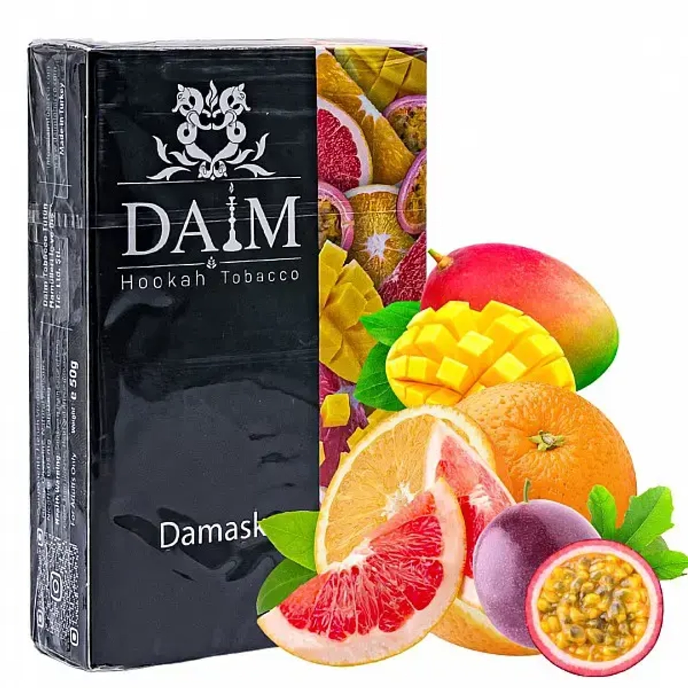 Табак Daim Damask (Даим Дамаск - Грейпфрут Апельсин Маракуйя Манго) 50г