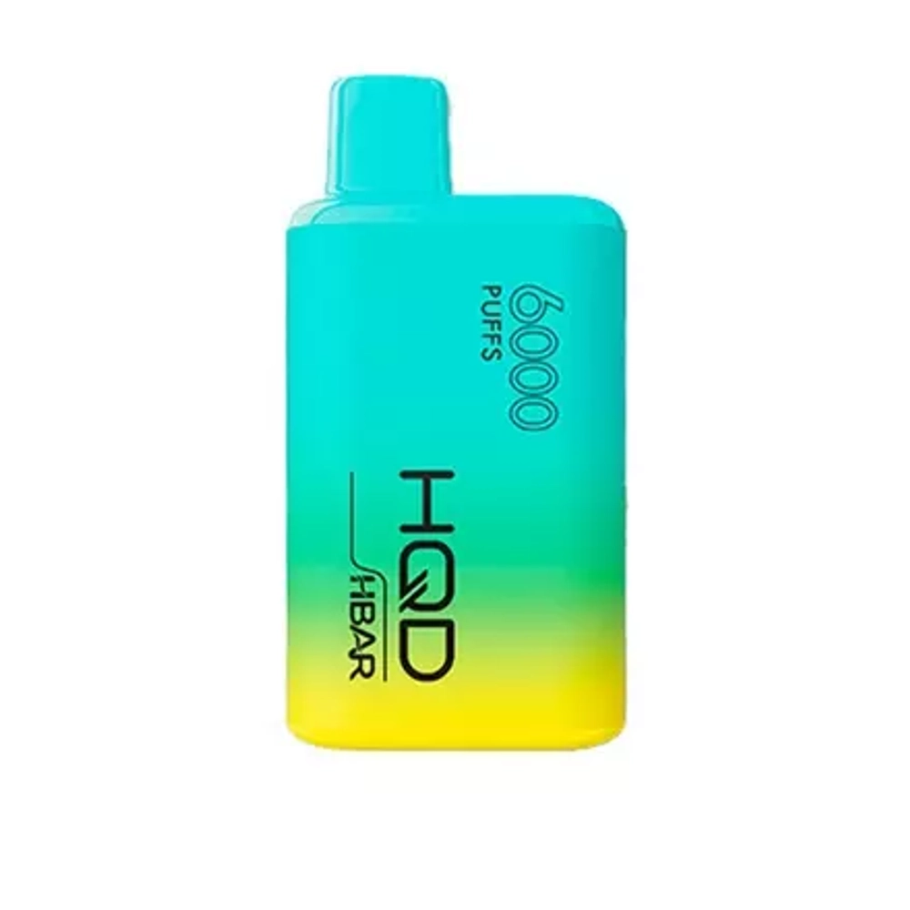 HQD HBAR 6000 Lemon Mint 5% nic