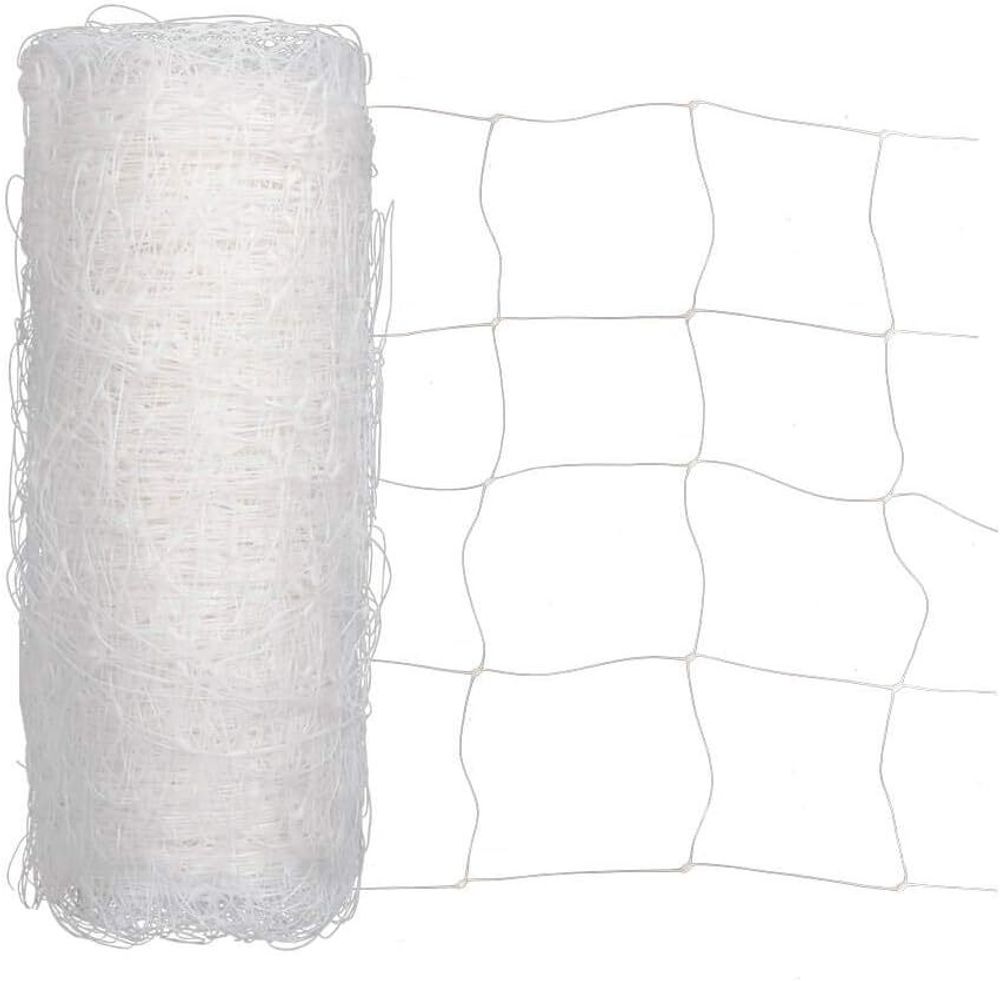 Сетка цветочная (белая) 1х500м. Ячейка 12.5х12.5см.