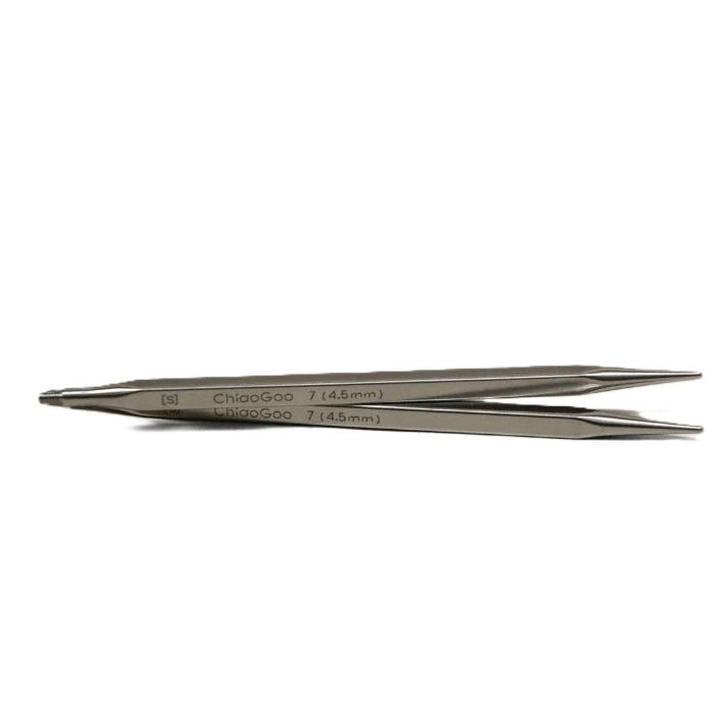 Cпицы ChiaoGoo QUADS Stainless Steel Tips (10 cm)