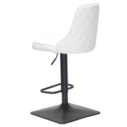 Стульчик для визажа Adamo black quadro