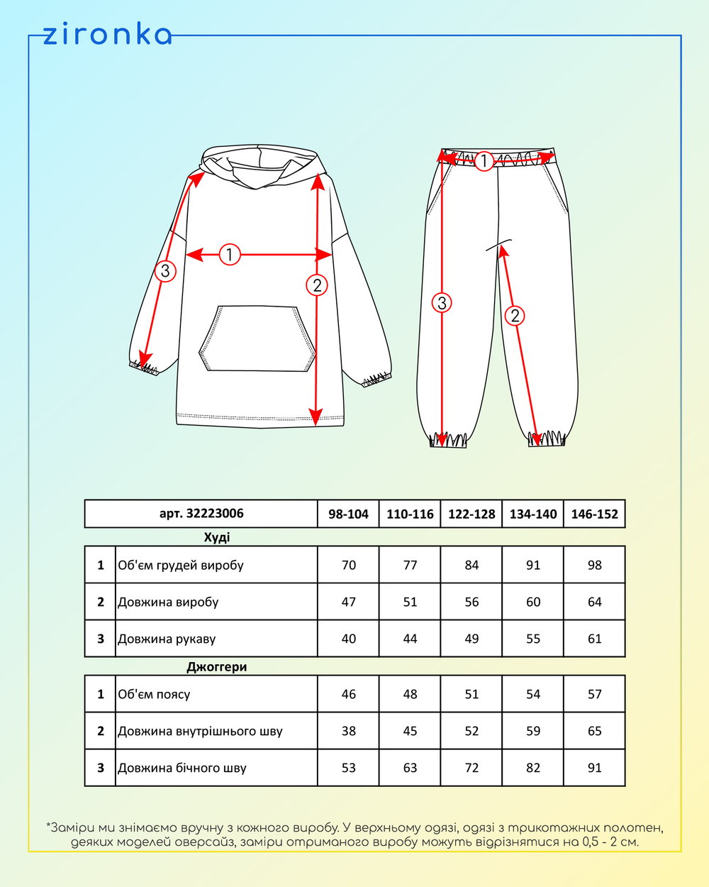 Костюм блакитний для хлопчика (арт. 3222300601)