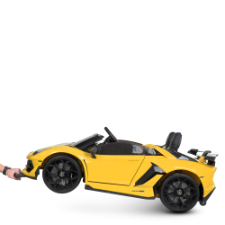 Детский двухместный электромобиль спорткар Lamborghini (Ламборгини) M 4788EBLR (24V)