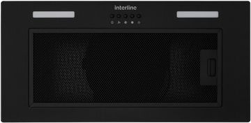 Витяжка INTERLINE LINE S BL A/60 GL/PB