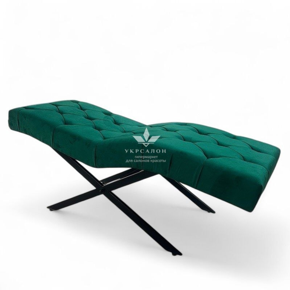 Анатомическая кушетка Mark 444-06 с пуговицами для лашмейкеров и бровистов