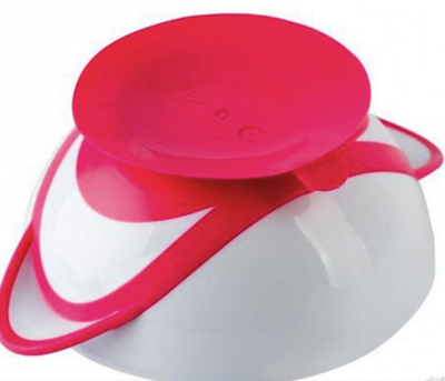 Тарілка з присоскою і ложка, BabyOno