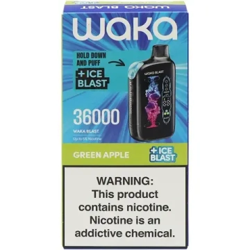 Waka Blast 36000 - Green Apple (5-7%)