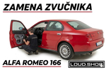 Komplet Zvučnika Alfa Romeo 166