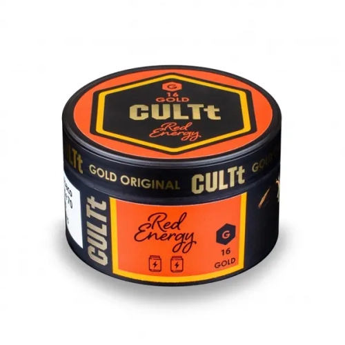 Табак CULTt Gold G16 Red Energy (Культ Энергетический Напиток) 100г