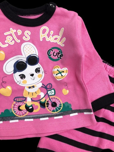 Костюм 3в1: світшот, штани, шапочка, двунитка