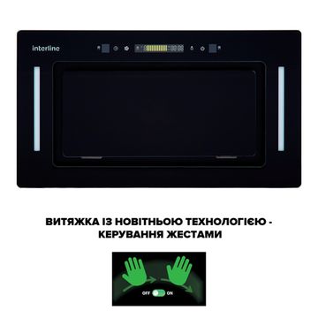 Витяжка INTERLINE JOLLY BL A/60/GL/K