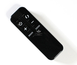 Безтіньова Led лампа для бьюті майстра універсальна AND, 40 Вт, чорна