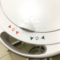 Лампа-лупа 6014 led-3 (5) з регулюванням яскравості, холодний і тепле світло, 1-12w