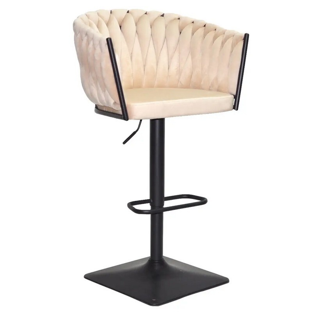 Стільчик для визажу Lolita Velor Black