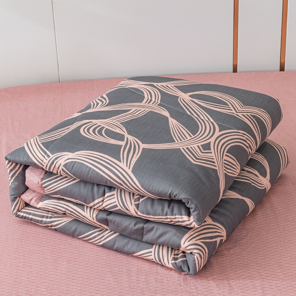 Комплект постельного белья Сатин с Одеялом 100% хлопок OB143