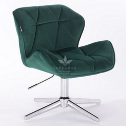 Стільчик клієнта Paris velor cross