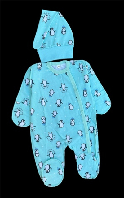 Чоловічок з шапочкою "Пінгвін", футер ТМ "UA"